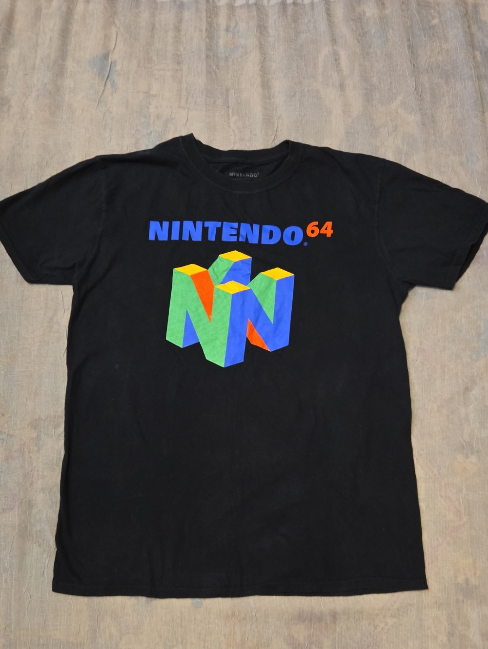 Retro Nintendo Graphic Tee with N64 Logo